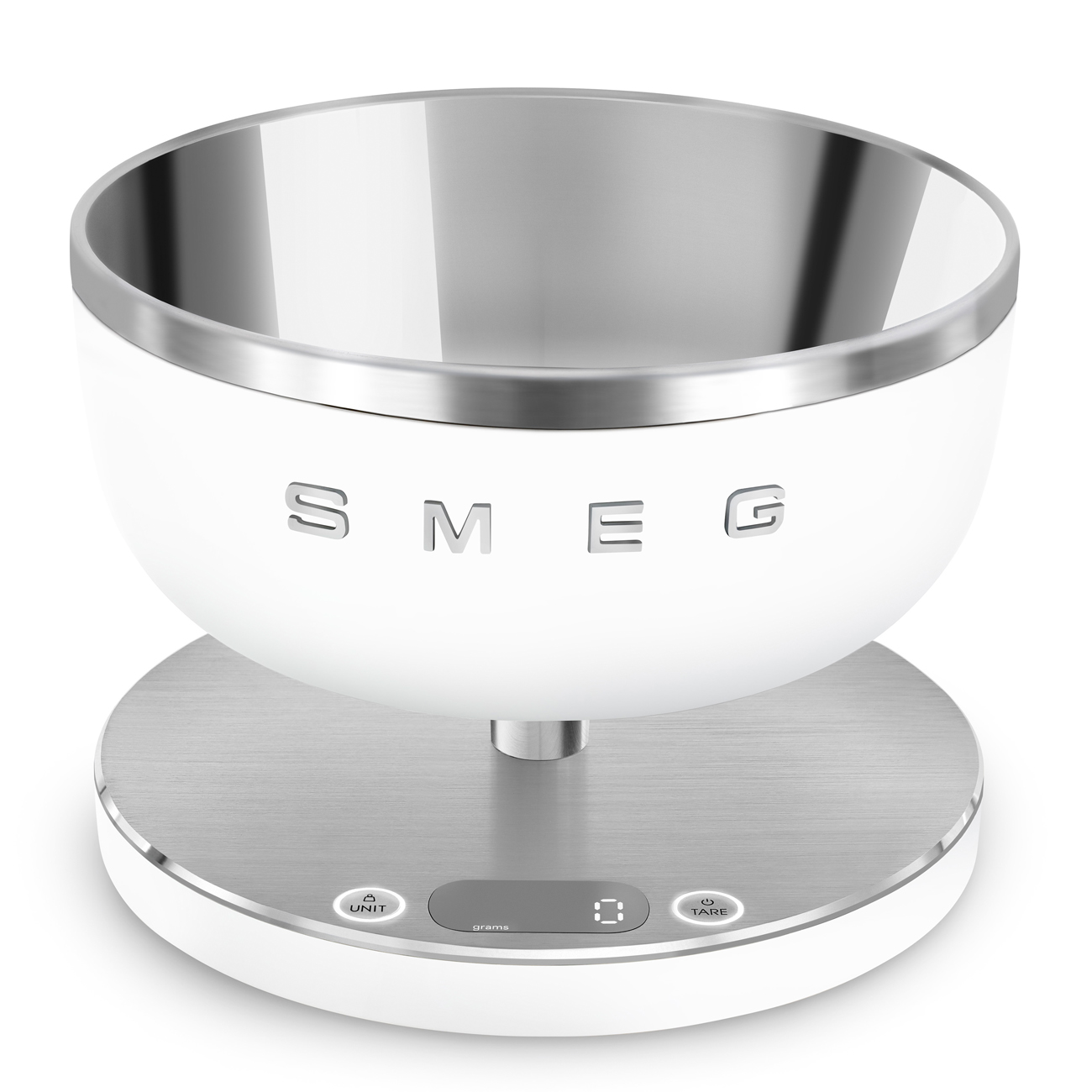Leichte Gebrauchsspuren: SMEG KSC01WHMWW Digitale Waage Weiß