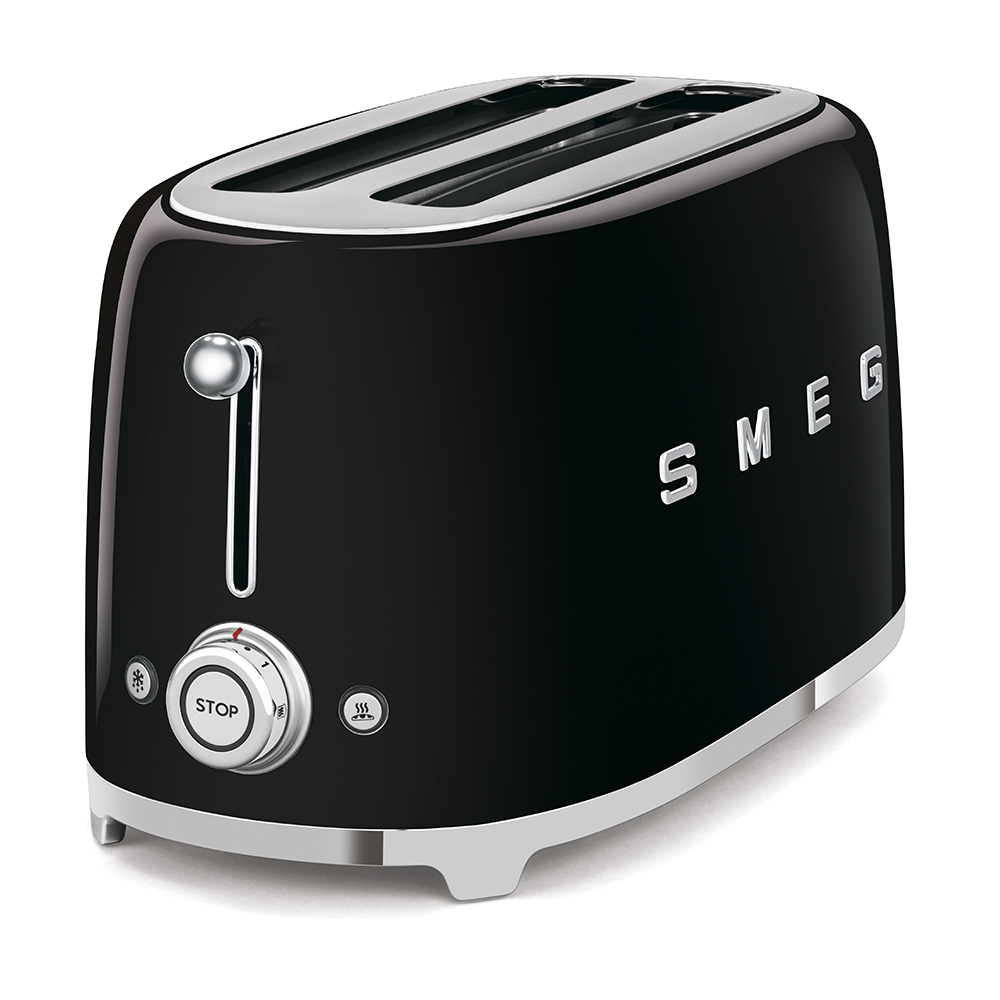 Gebraucht-Wie Neu: SMEG Toaster TSF02BLEU 4 Scheiben 50's Style