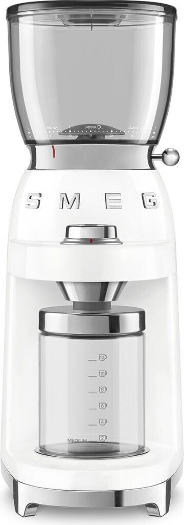 Gehäuseschaden: SMEG Kaffeemühle weiß 50's Style