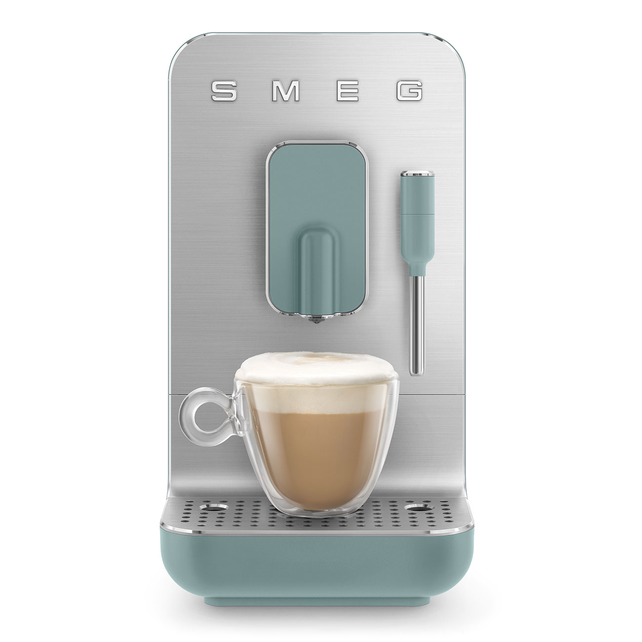 Deutliche Gebrauchsspuren: Kaffeevollautomat mit Dampf BCC02EG