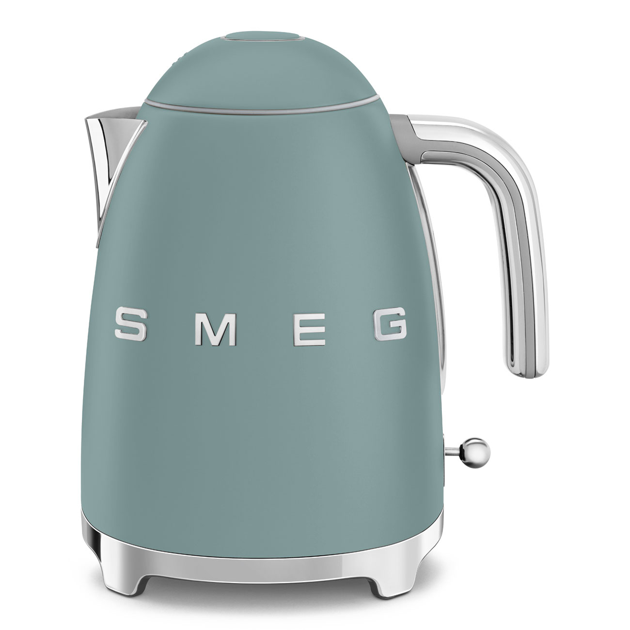 Leichte Gebrauchsspuren: SMEG Wasserkocher Emerald Green Matt