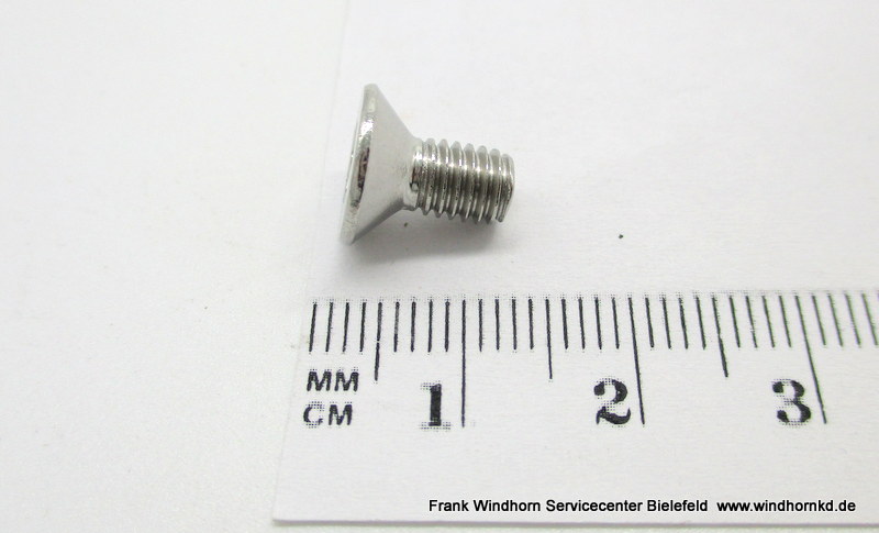 Schraube für Duschsieb