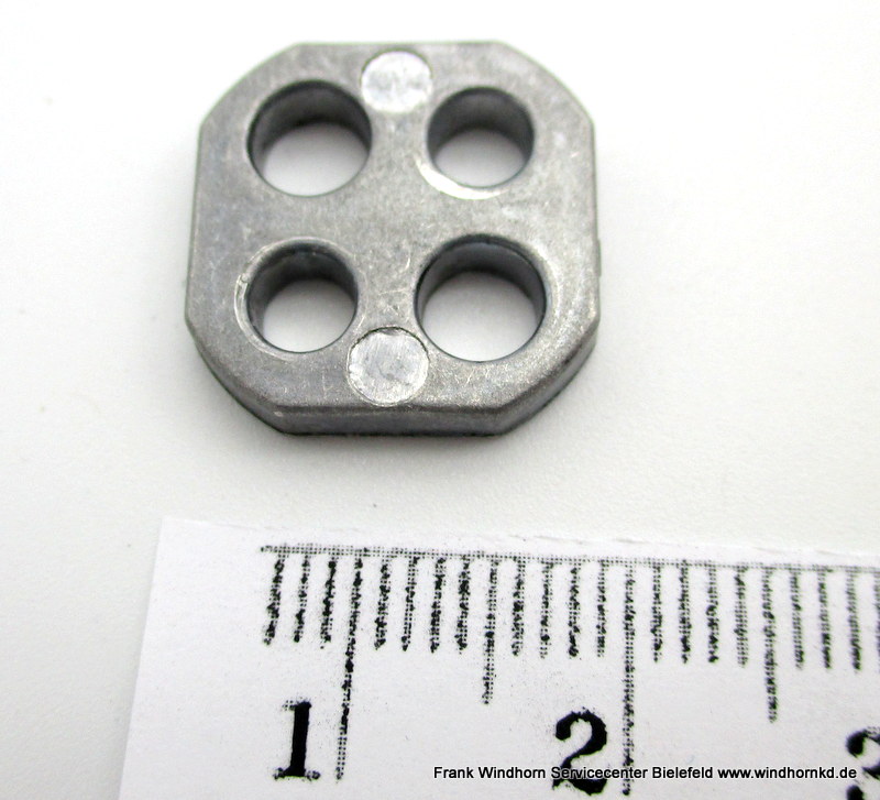 Tube Press Plate 2x2cm