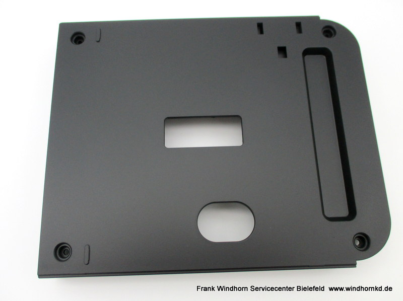 Frontplatte Schwarz