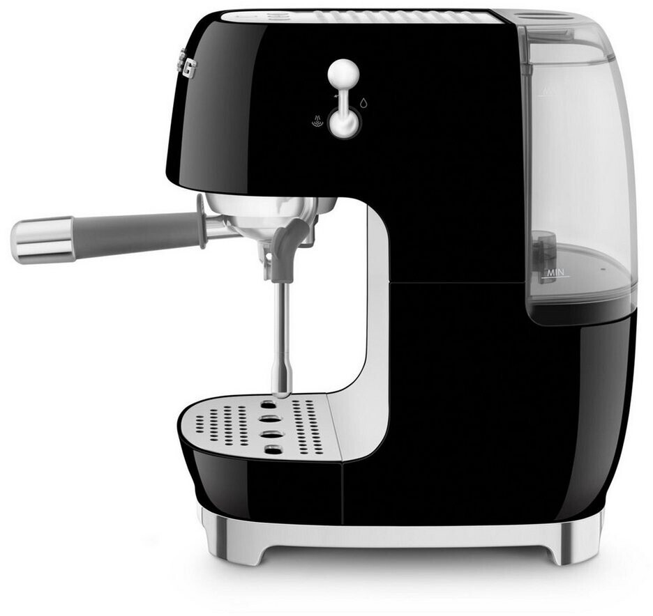 Gebraucht-Wie Neu: SMEG Siebträgermaschine ECF03BLEU Schwarz