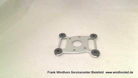 MOTOR MOUTNG PLATE+RUBBER BUSH