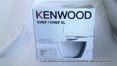 Edelstahlschüssel 6,7 Liter Chef XL