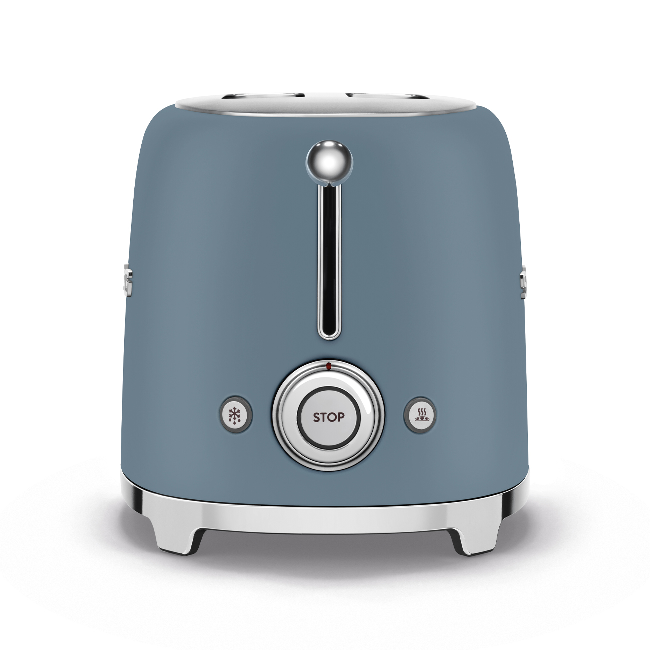 Leichte Gebrauchsspuren: SMEG 2-Slice Toaster Sturm blau Matt