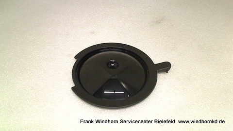 Deckel Kaffeekanne schwarz