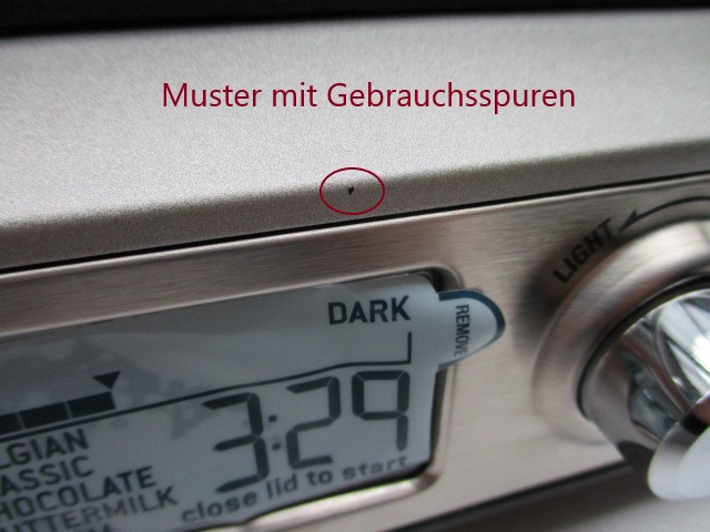 Gebrauchsspuren: Smart Waffle BWM620UK !UK Stecker!