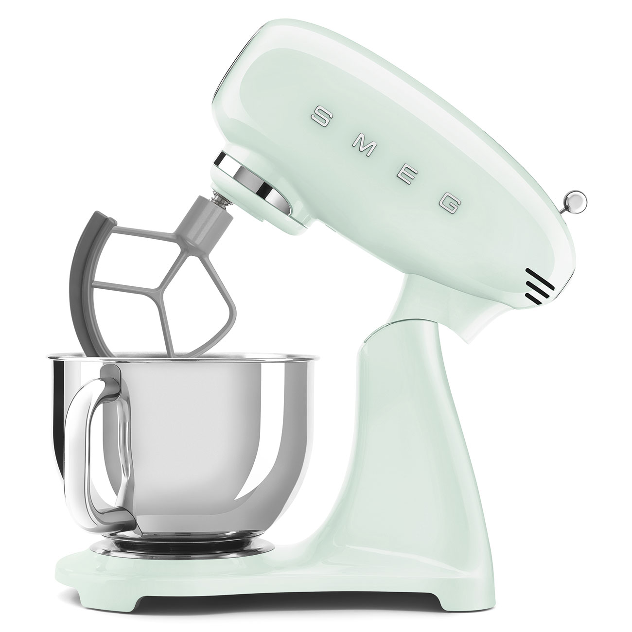 Gebraucht-Wie Neu: SMEG Küchenmaschine SMF05PG 50's Style grün