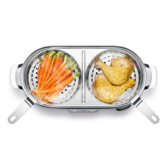 Leichte Gebrauchsspuren: Steam Zone SFS800BSS !UK Stecker!