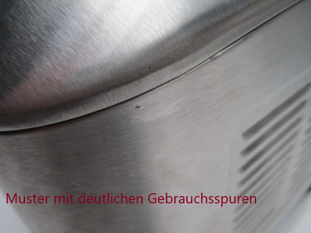 Deutliche Gebrauchsspuren: Smart Scoop Edelstahl SCI600BSS !UK!