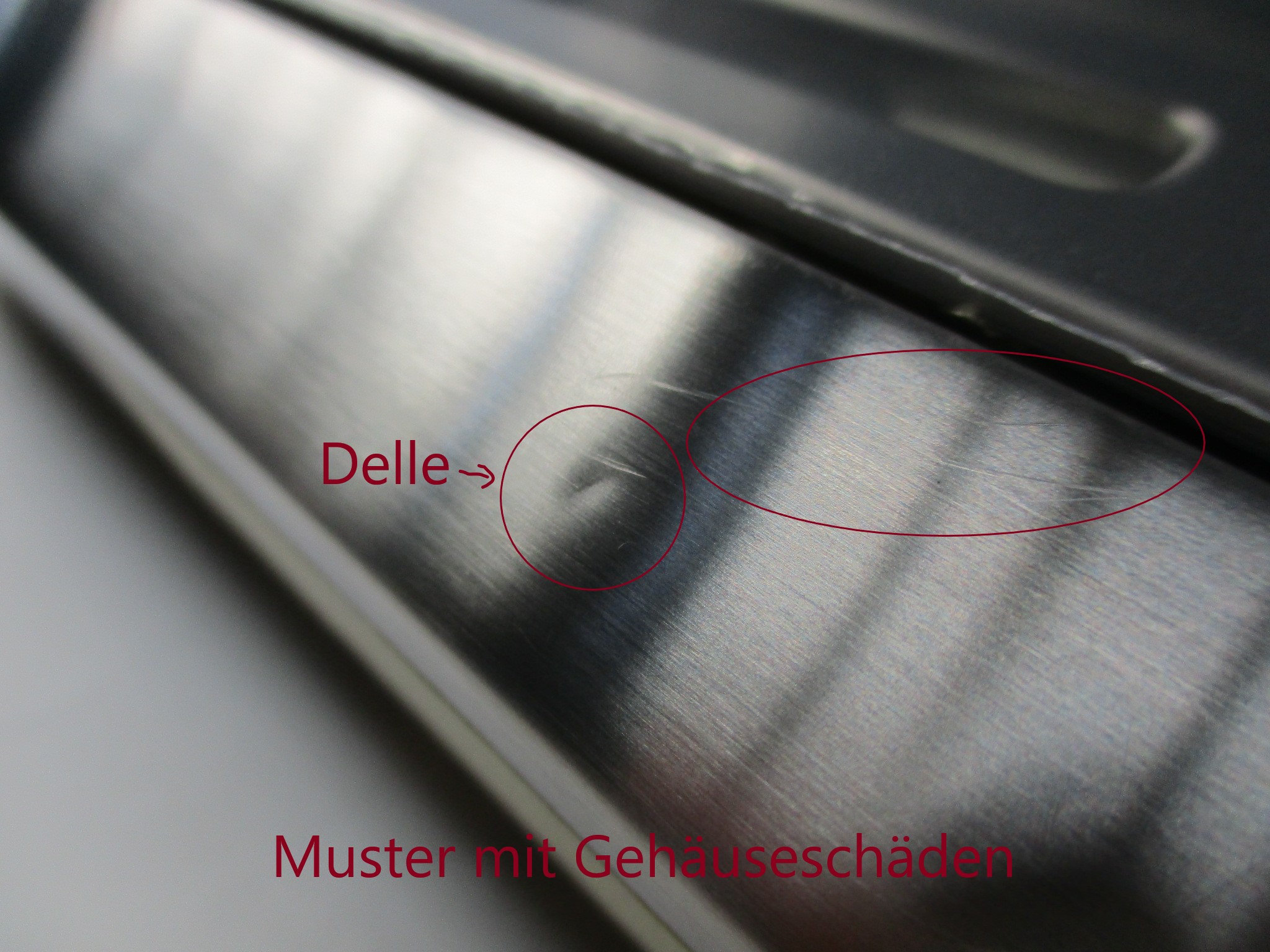 Gehäuseschäden: The Duo Temp Pro Edelstahl SES810BSS