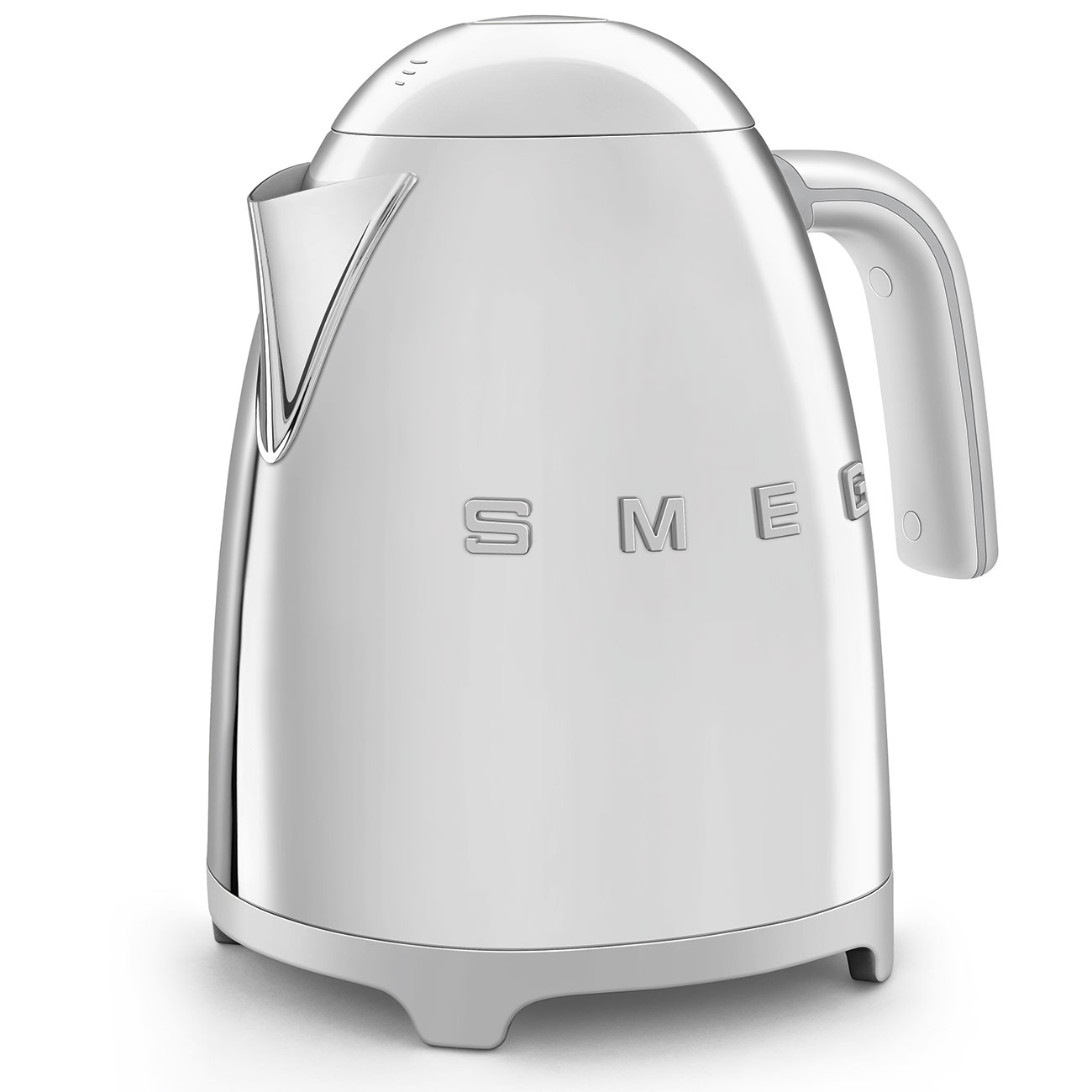 Slight signs of wear: SMEG stainless steel kettle