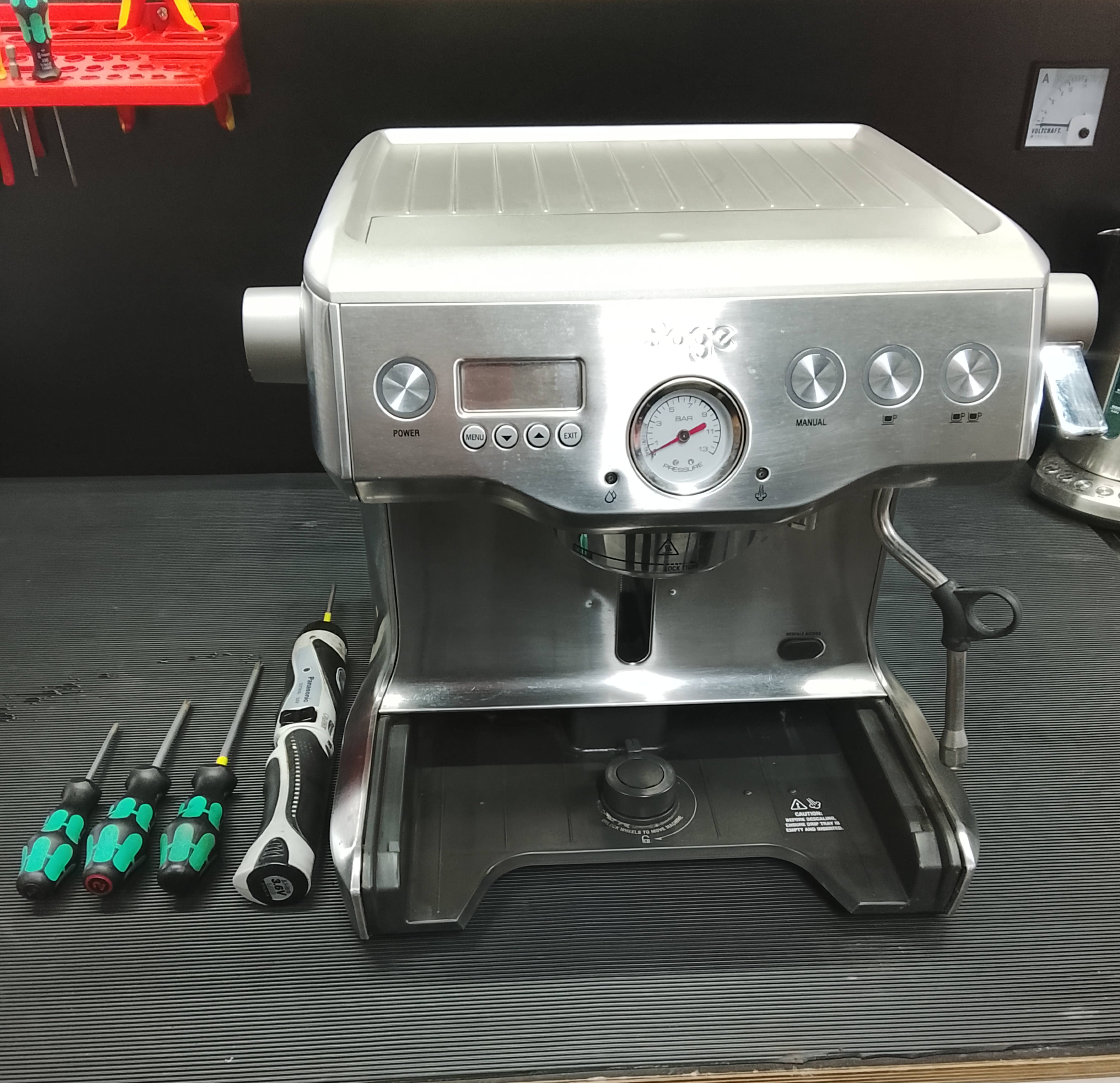 Werkstattwartung Dual Boiler