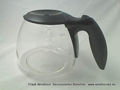 Kanne komplett 10-Tassen, schwarz