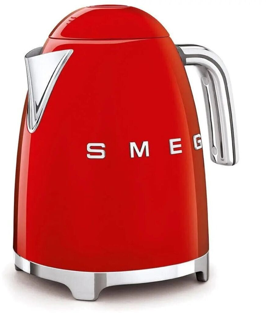 Leichte Gebrauchsspuren: SMEG Wasserkocher 50's rot KLF04RD