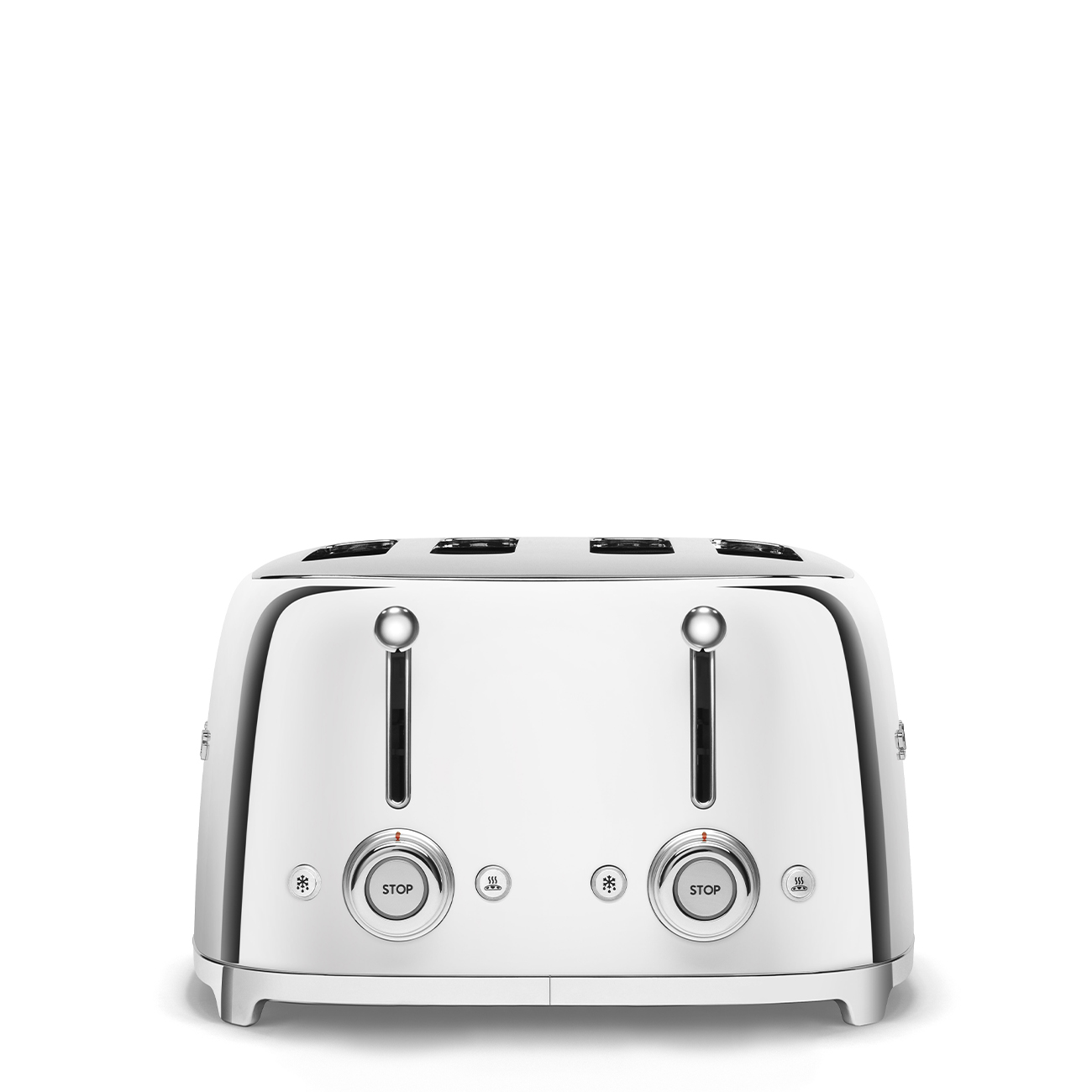 Gebraucht-Wie Neu: SMEG Toaster TSF03SSEU 50's Style Silber